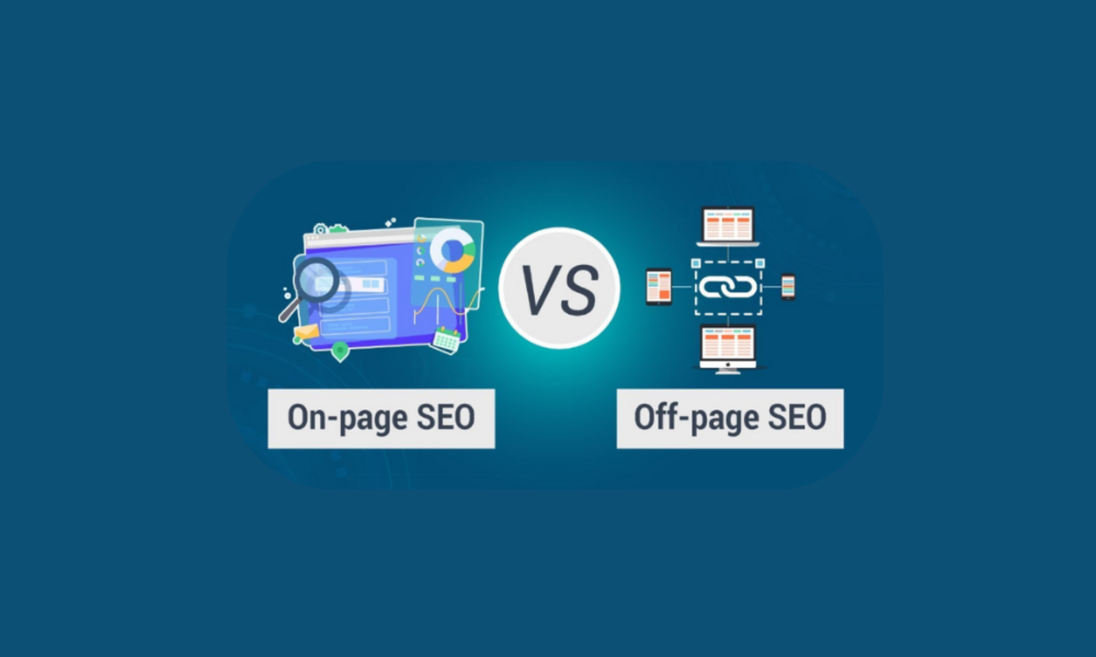 On page and off page SEO