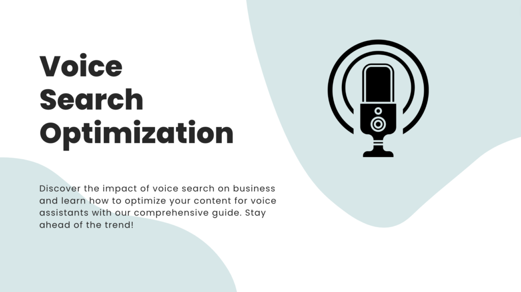 Voice Search Optimization