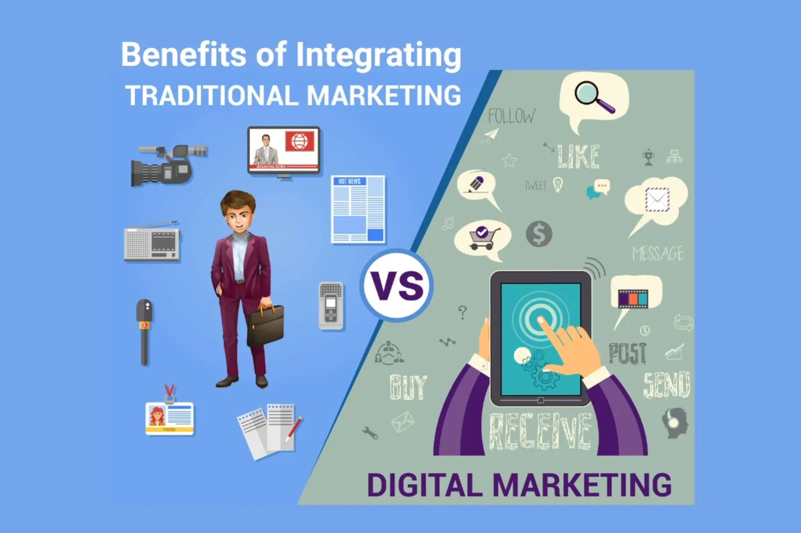 Benefits of Integrating Traditional and Digital Marketing Channels