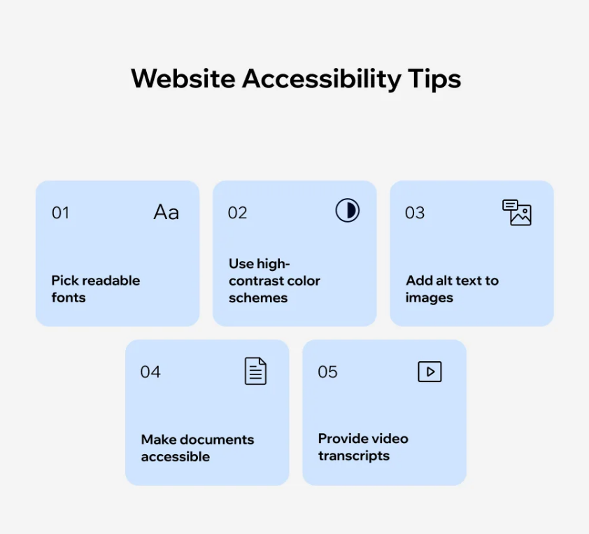 Tips for Building an Accessible Website